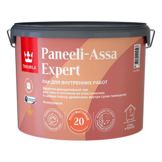 Лак интерьерный по дереву Paneeli-Assa Expert-20 п/мат, 9л 