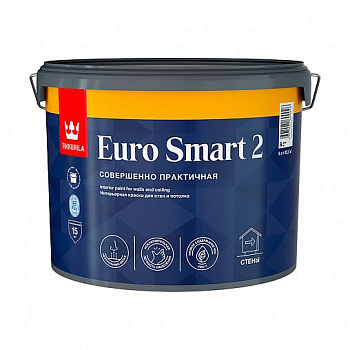 Краска EURO SMART 2 база А  9л