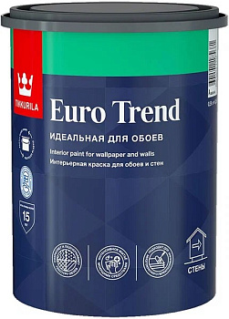 Краска  EURO TREND интерьерная база С 0,9л