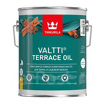 Масло для террас Valtti terrace oil 2,7л