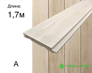 Вагонка-осина профиль STS А 15х137х1700