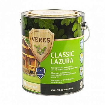 VERES CLASSIC LAZURA, махагон, 9Л