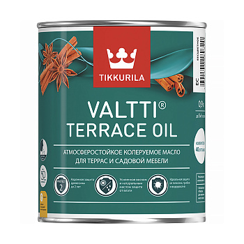 Масло для террас Valtti terrace oil 0,9л