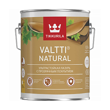 Ультрастойкая лазурь бесцветная VALTTI NATURAL 2,7л