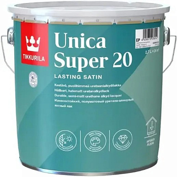 Лак яхтный UNICA SUPER STRONG 20 п/мат. 2,7л