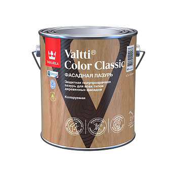 Лазурь фасадная VALTTI COLOR CLASSIC EC 2,7л