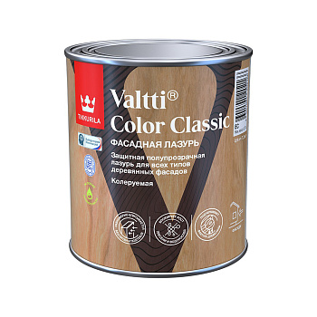 Лазурь фасадная VALTTI COLOR CLASSIC EC 0,9л