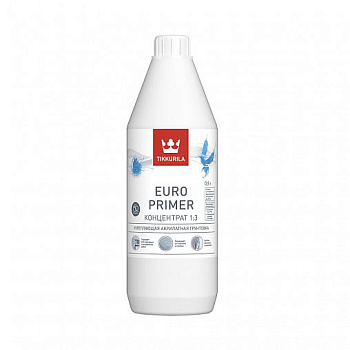 Грунтовка глубокого проникновения Tikkurila Euro Primer, 0,9 л
