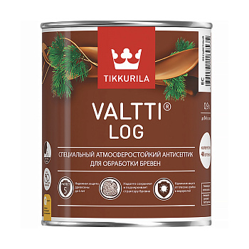 Декоративный антисептик для дерева VALTTI LOG TIKKURILA EC 0,9л 