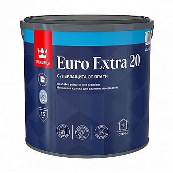 Краска EURO EXTRA 20 база С 2,7л