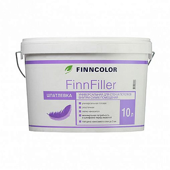 Шпатлевка финишная FINNFILLER 10л Finncolor