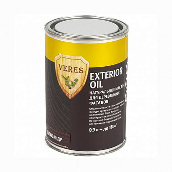 VERES МАСЛО EXTERIOR д/наруж.работ , золотой бор, 0,9Л